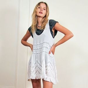 Free People Intimately Voile and Lace Slip